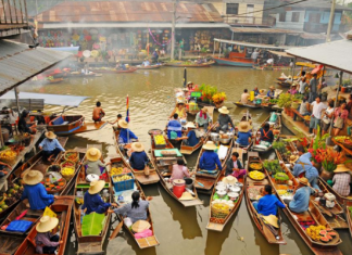 Dạo chơi chợ nổi Damnoen Saduak – khu chợ cổ lâu đời nhất Thái Lan Dạo chơi chợ nổi Damnoen Saduak - khu chợ cổ lâu đời nhất Thái Lan